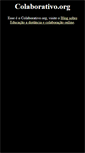 Mobile Screenshot of colaborativo.org