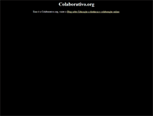 Tablet Screenshot of colaborativo.org